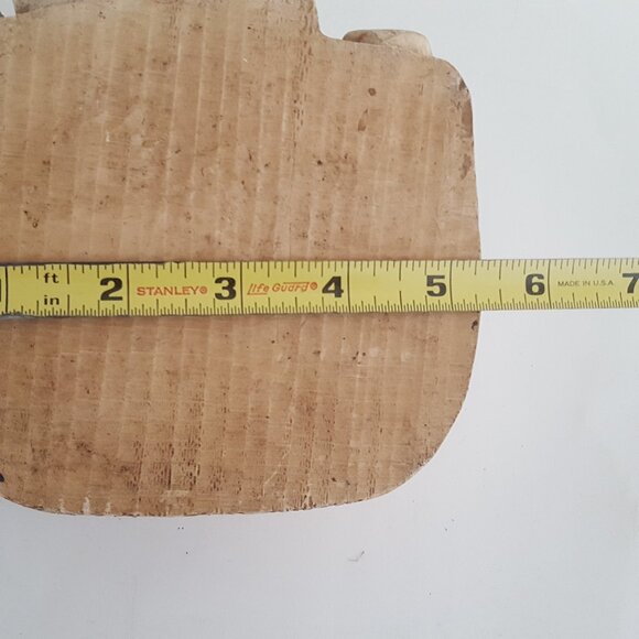 Vintage Branch Bark Wood "I Love You" Planter **AS IS** - Picture 15 of 16